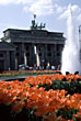Brandenburg gate Berlin Germany